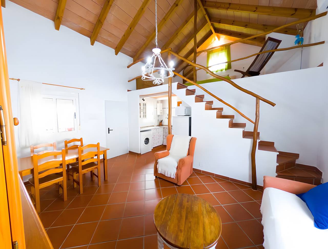 Landhaus 'Casas Pepe 7 Bungalow' mit privater Terrasse, Wlan und Klimaanlage in Los Caños de Meca, Barbate
