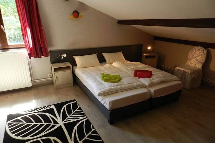 Gîte pour 12 personnes, avec Terrasse et Piscine à Ternand - 4