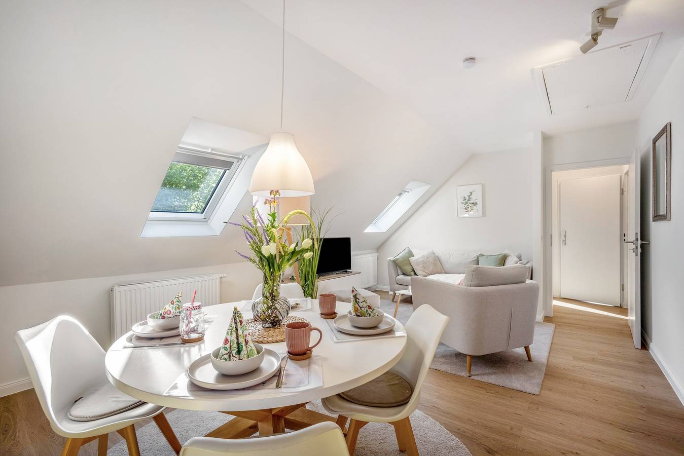 Ganze Wohnung, Apartment „Nordic Stay Bäk“ mit privatem Garten und Wlan in Bäk, Naturpark Lauenburgische Seen