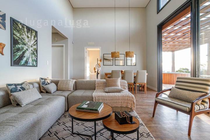 Casas e apartamentos de temporada para 8 pessoas, com jacuzzi e balcão em Rancho Queimado