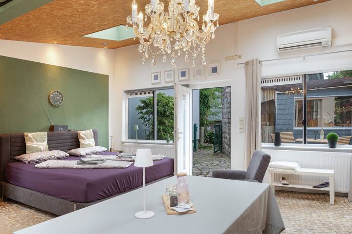 Studio für 2 Personen, mit Garten in Bernau bei Berlin