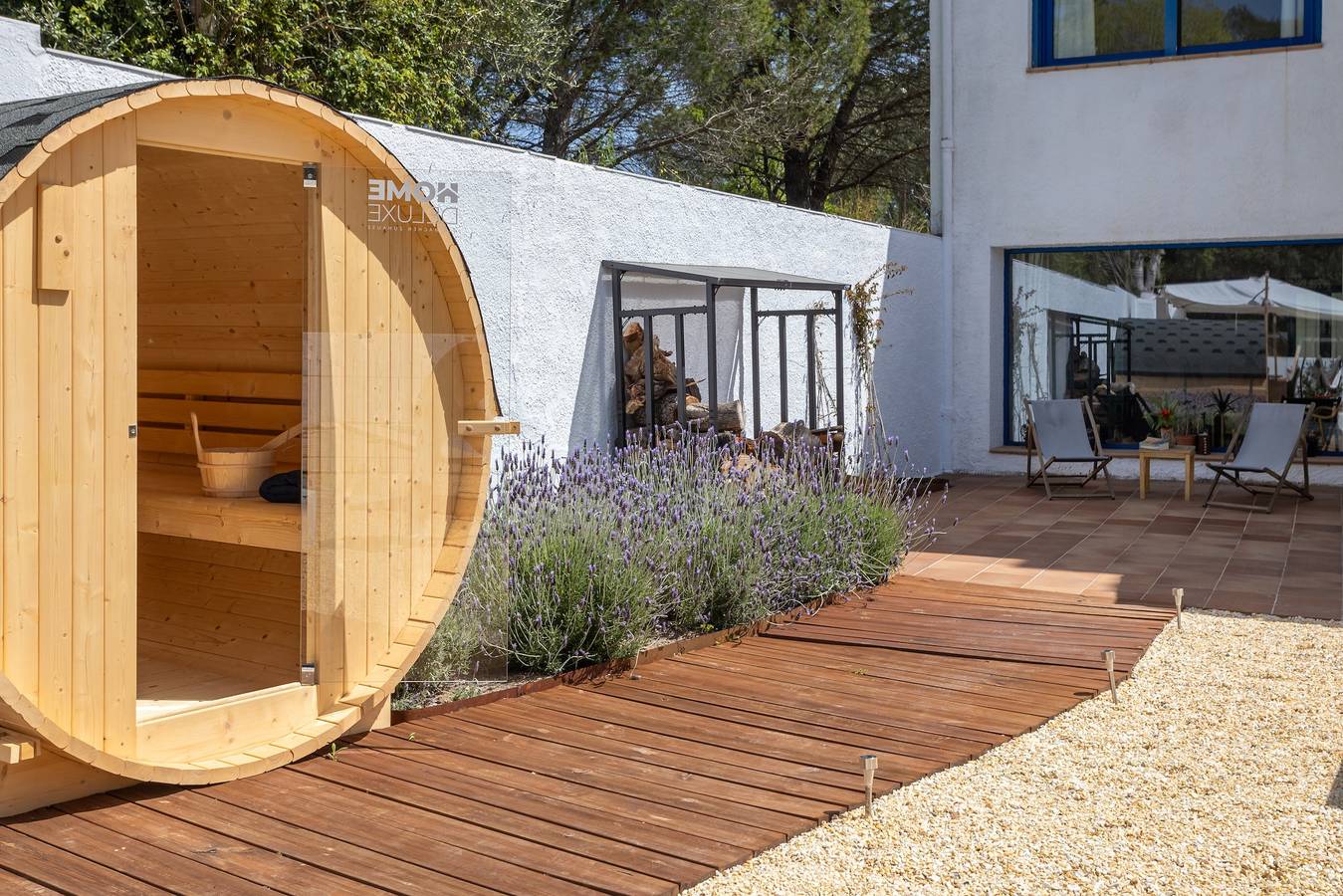 Ganze Wohnung, Ferienhaus 'Mas Tinus - Lavanda' mit Bergblick, privatem Pool und Wlan in Santa Cristina d'Aro, Costa Brava
