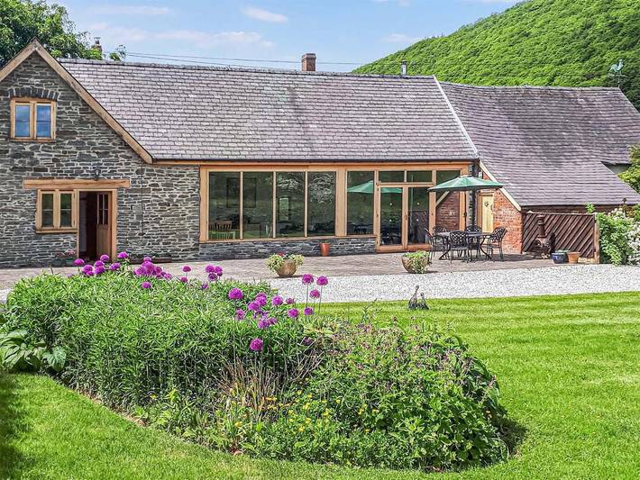 Casa de vacaciones para 4 personas, con Jardín en Clun
