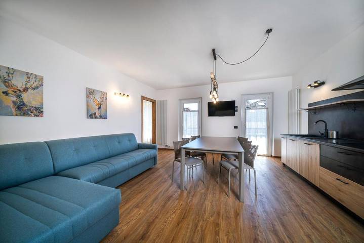 Ferienwohnung für 6 Personen, mit Ausblick und Balkon