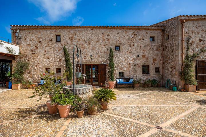 Casa de campo 'Siesta Del Sol' com piscina privada, terraço privado e Wi-Fi in Manacor, Maiorca (Leste)