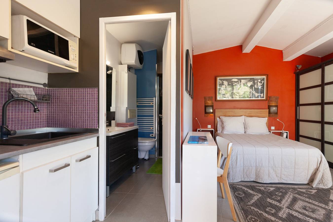 Studio Appartement 'Maisonnette Indépendante' met Uitzicht op de Bergen, Wifi en Airconditioning, foto 12