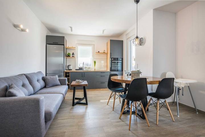 Ferienwohnung für 6 Personen, mit Balkon/Terrasse und Terrasse, mit Haustier auf Vir - 3