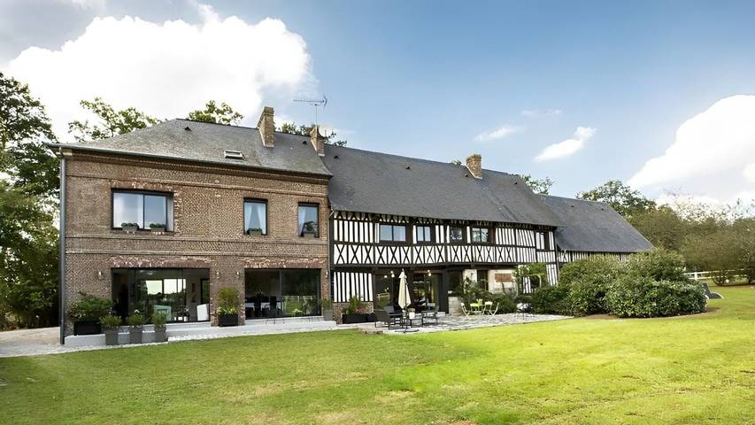 Chambre d’hôte pour 2 personnes, avec Jardin à Valliquerville