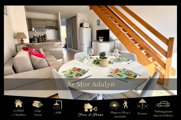 Apartamento de vacaciones para 5 personas, con balcón - 1