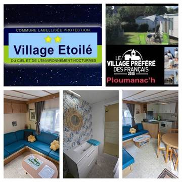 Gîte pour 9 personnes, avec vue ainsi que jardin et piscine à Kermaria-Sulard