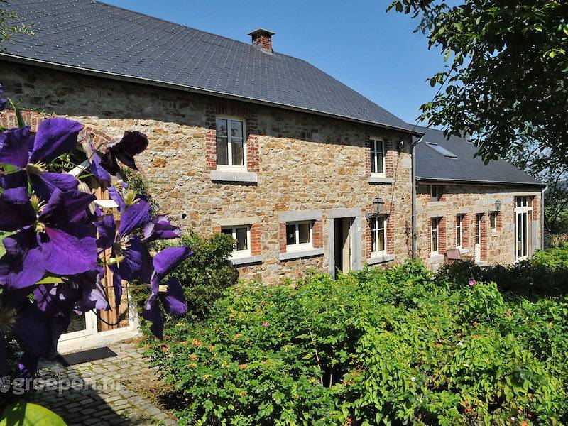 Maison de vacances pour 32 personnes avec balcon/terrasse in Érezée, Province de Luxembourg