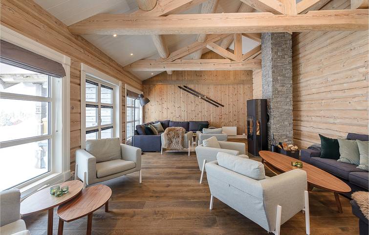 Location de vacances pour 16 personnes, avec sauna dans Sjusjoen - 4