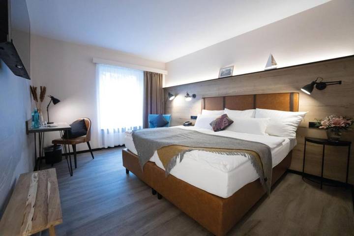 Hotel für 3 Personen, mit Terrasse und Garten sowie Ausblick in Bremervörde