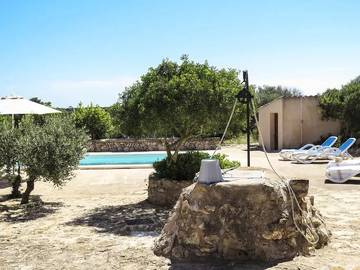 Villa in Cala s'Almonia, Santanyí für 4 