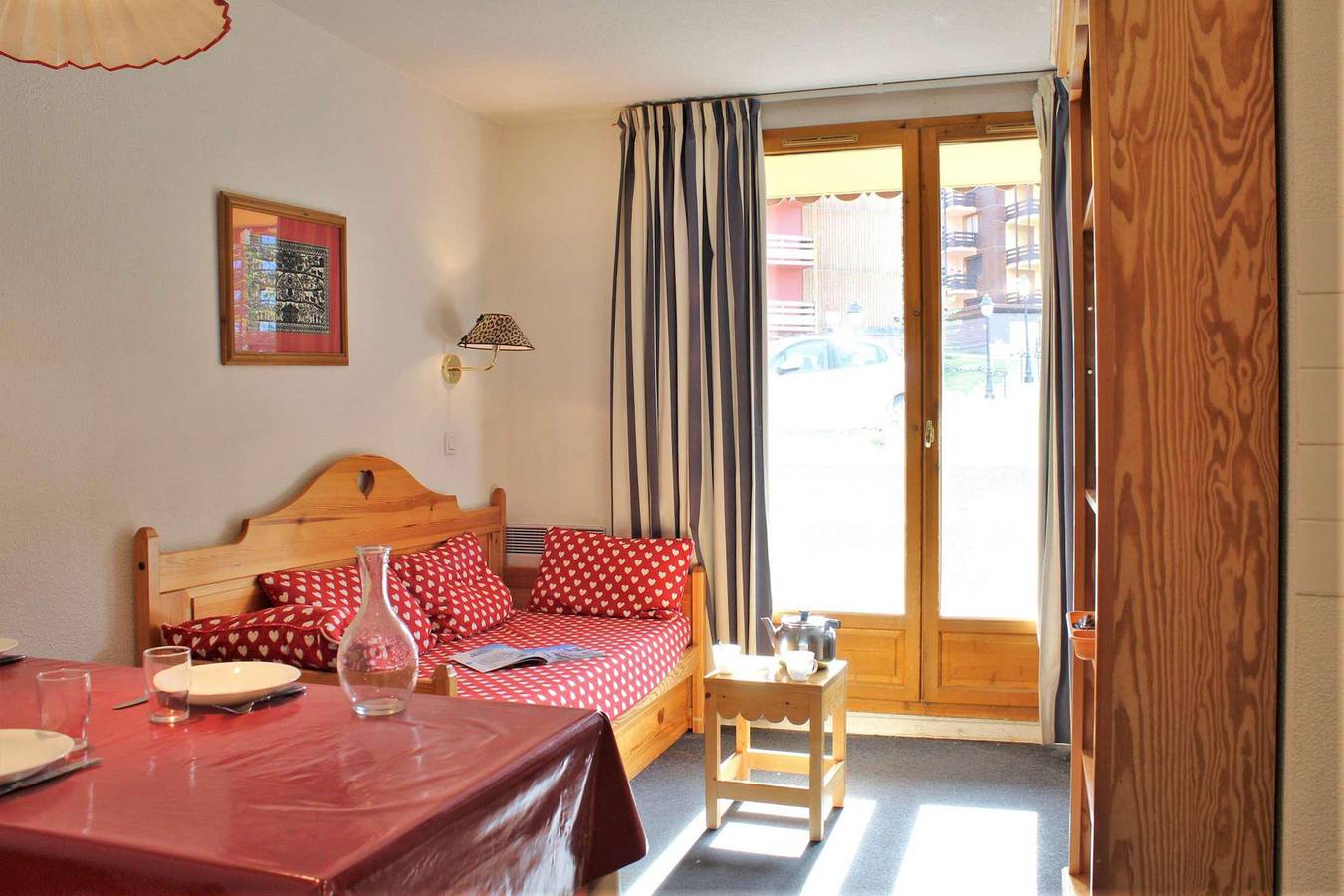 Studio pour 5 Personnes dans Station de Risoul, Risoul