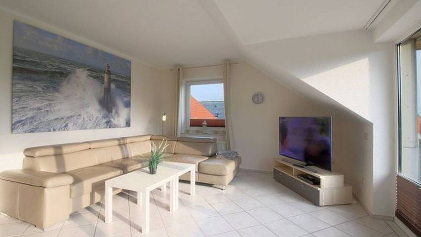 Ferienwohnung für 4 Personen, mit Balkon in Wremen - 2