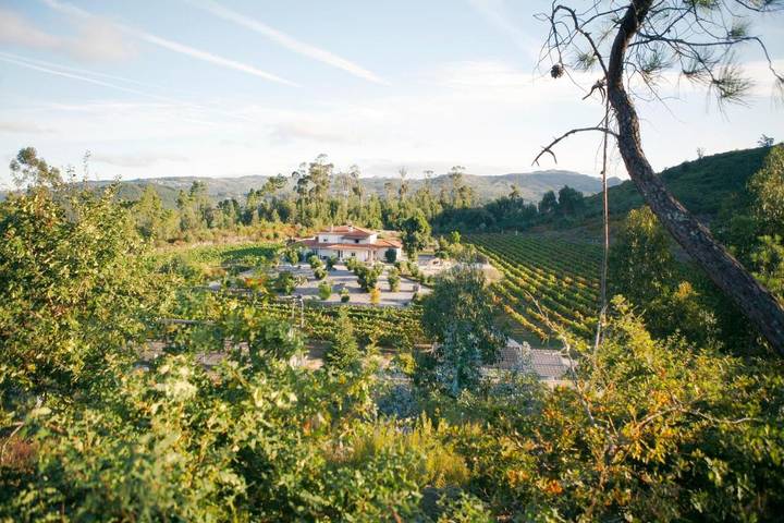 Location de vacances pour 3 personnes, avec Balcon et Terrasse ainsi que Jardin et Piscine dans Pedraça