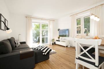 Ferienwohnung für 2 Personen, mit Garten und Terrasse, kinderfreundlich in Timmendorfer Strand