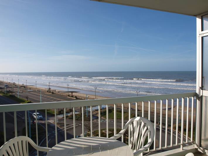 Studio pour 4 personnes, avec balcon, animaux acceptés