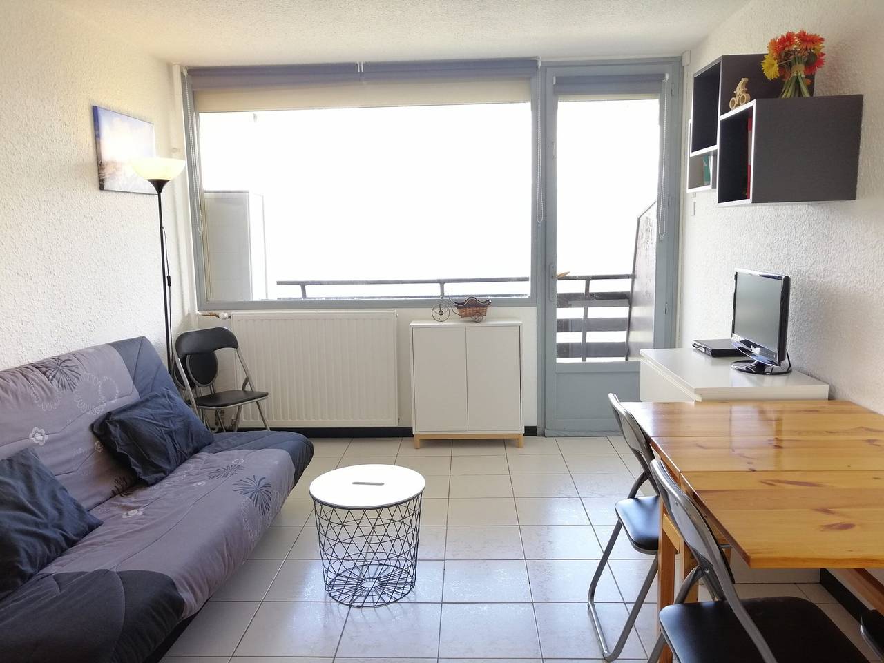 Ganzes Studio, Studio für 4 Pers. in Pra-Loup, nahe Pisten, Talblick in Pra-Loup, Uvernet-Fours
