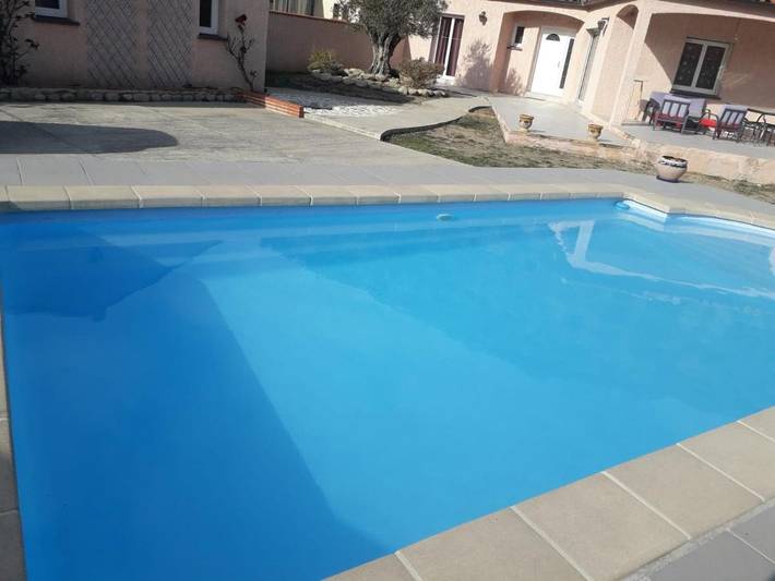 Villa pour 6 personnes, avec Terrasse et Jardin ainsi que Piscine et Vue