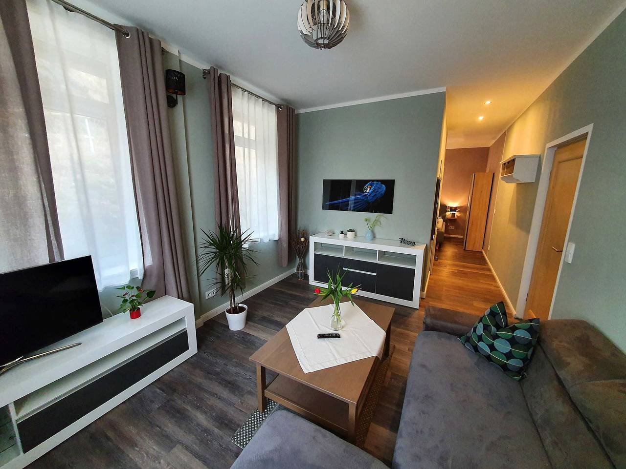 Gasthaus Burgstieg - Zimmer 4 in Stiege im Harz, Harzvorland