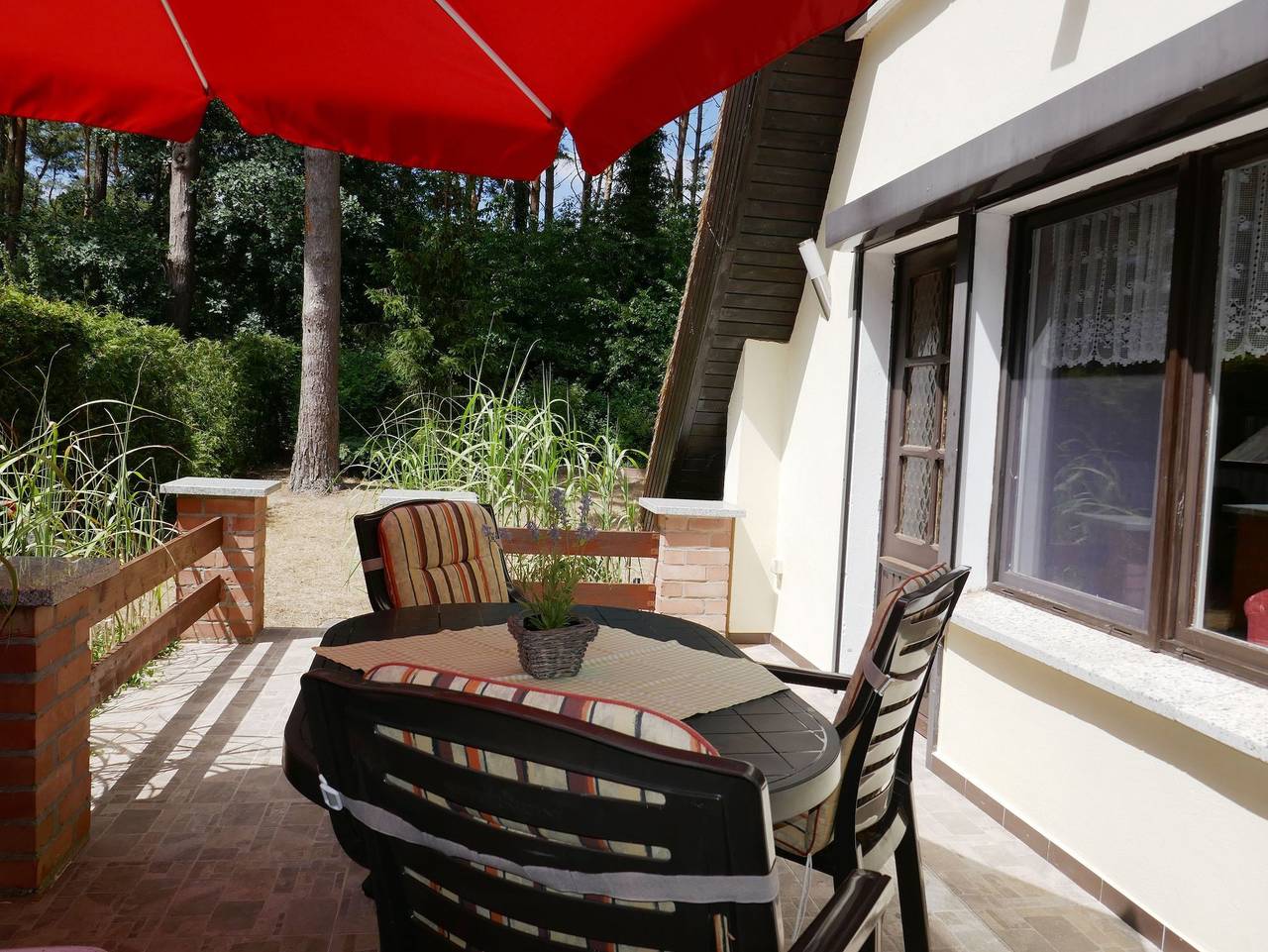 Ganze Ferienwohnung, Finnhütte Hubertus in Quilitz auf Usedom - Reetdachhaus Quilitz in Quilitz, Rankwitz