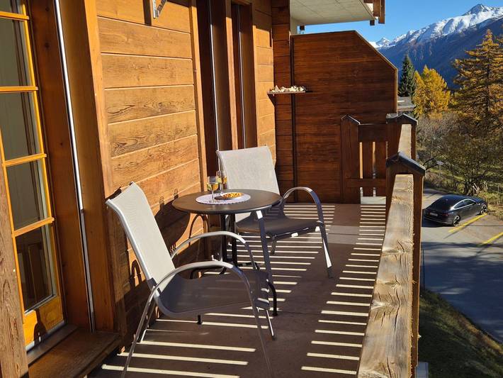 Ferienwohnung für 2 Personen, mit Balkon in Bellwald