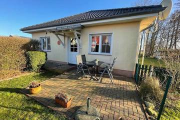 Ferienwohnung für 4 Personen, mit Garten und Terrasse, mit Haustier in Dargen