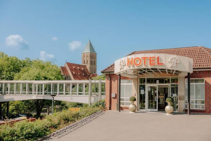 Hotel voor 2 personen, met uitzicht en terras in Rheine