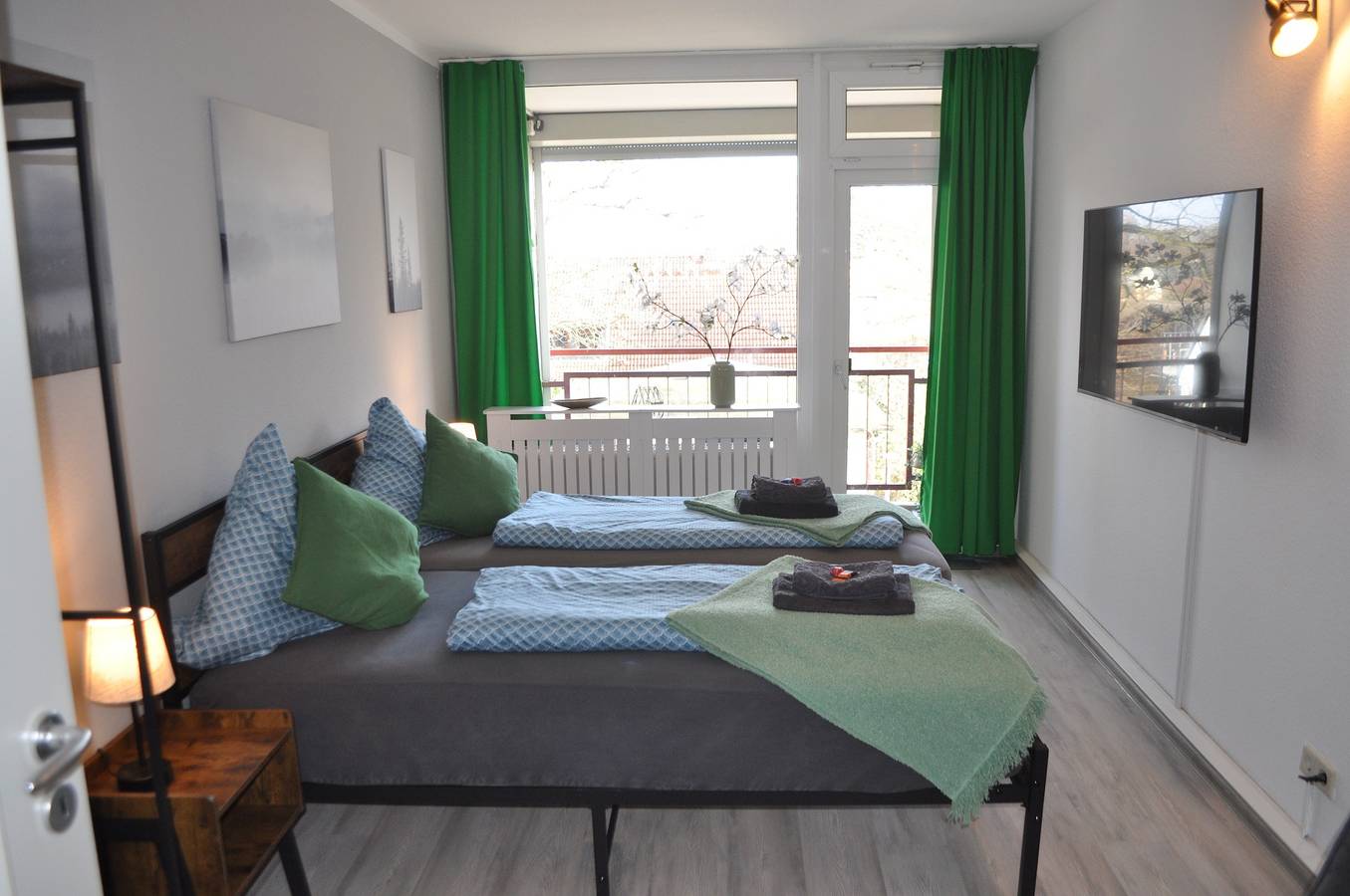 Ganze Wohnung, Ferienwohnung 'Backbordkajüte' mit Balkon und Wi-Fi in Wunstorf, Steinhuder Meer
