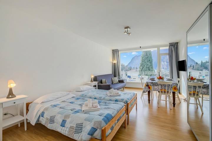 Ferienwohnung für 2 Personen, mit Balkon und Terrasse sowie Seeblick in Riva del Garda - 4