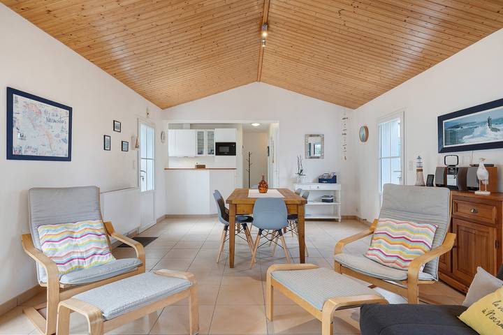Casa 'Maison Dunes De Barbatre' con terraza compartida, jardín privado y Wi-Fi in Barbâtre, Noirmoutier