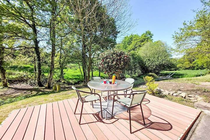 Gîte pour 4 personnes, avec jardin, animaux acceptés à Saint-Glen