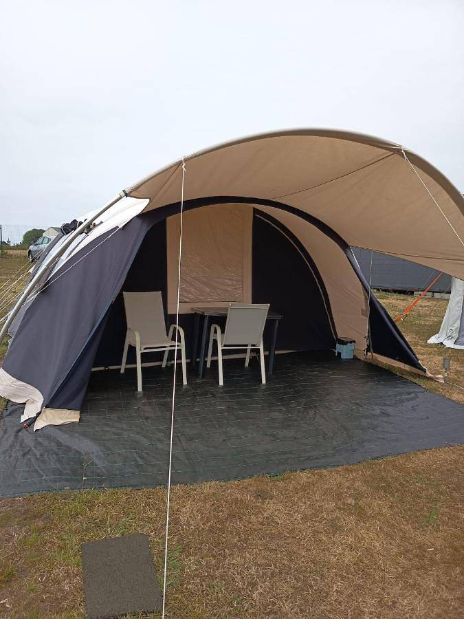 Camping para 4 personas, con Terraza además de Jardín y Vistas en Asturias