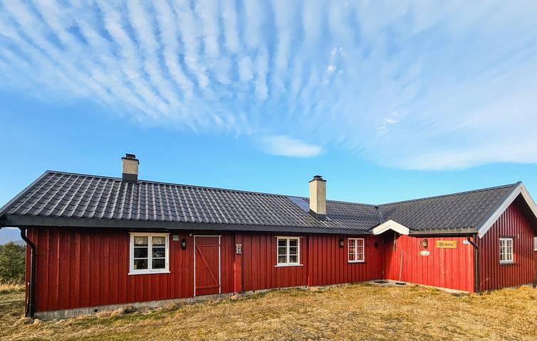 Feriehus for 8 personer, med terrasse og utsikt i tillegg til hage i Hemsedal 