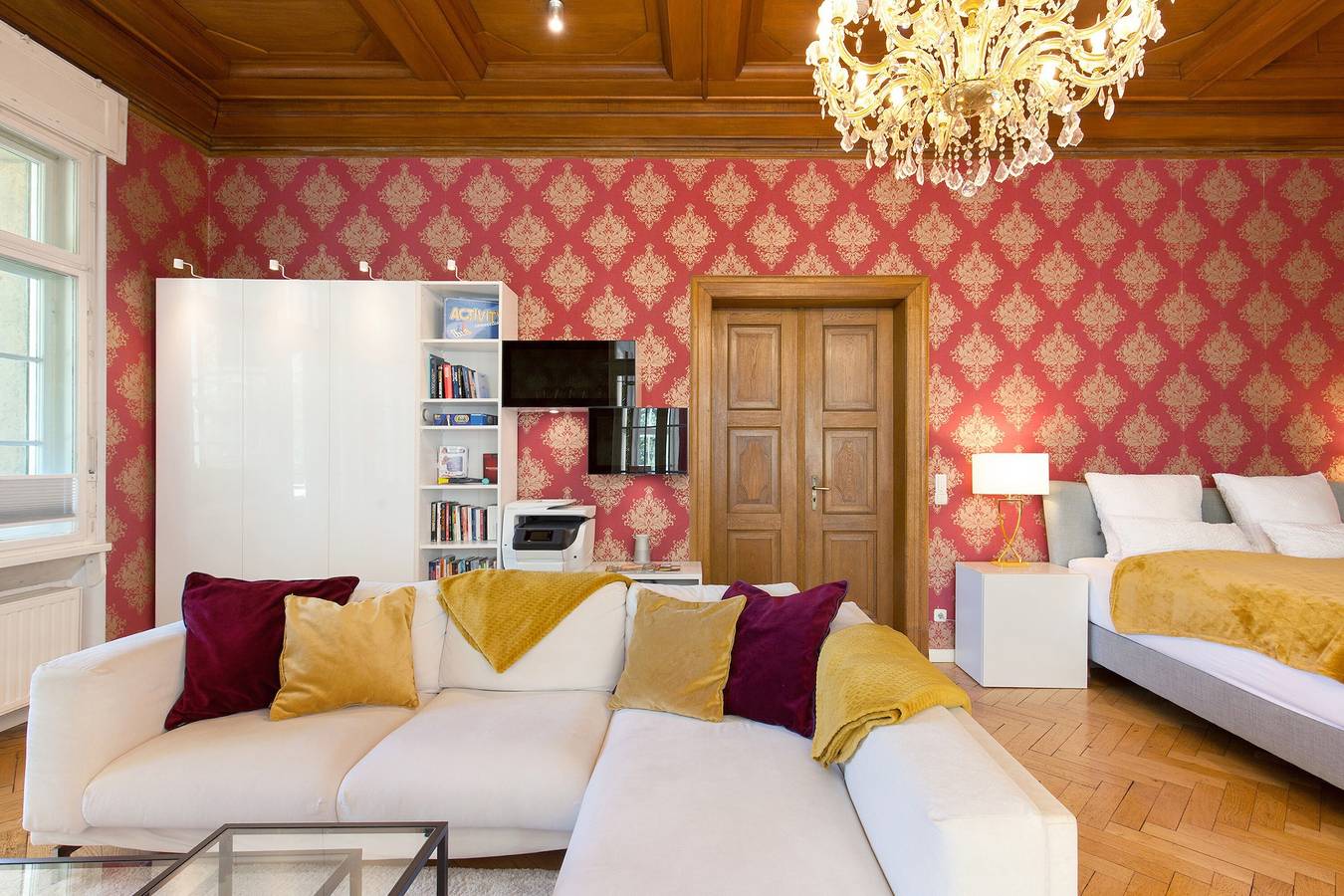 Vivere come in un palazzo: esclusiva Belle Étage con giardino d'inverno, veranda e jacuzzi in Plauen (Dresda), Dresda