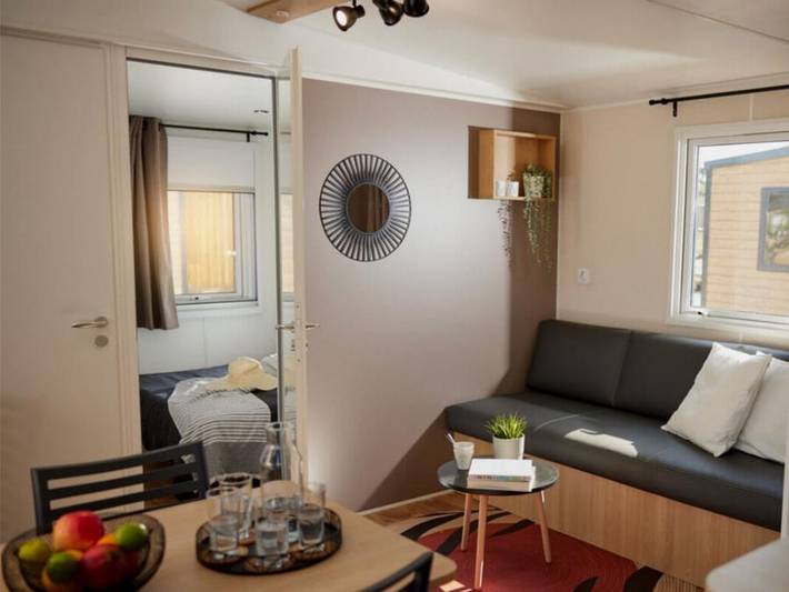 Camping Paradis les Pins - Royan - Mobilheim 4 personen - Premium 2Zi 4p in Saint-Palais-sur-Mer, Côte de Beauté