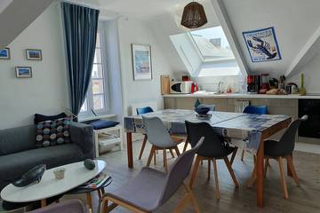 Gîte pour 6 personnes, avec jardin, animaux acceptés dans Office De Tourisme De Saint Cast Le Guildo