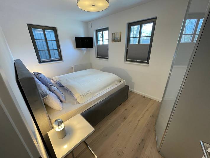 Appartement entier, Appartement 'Kleine Mügge' avec terrasse privée, jardin privé et Wi-Fi in Strand Zingst, Zingst