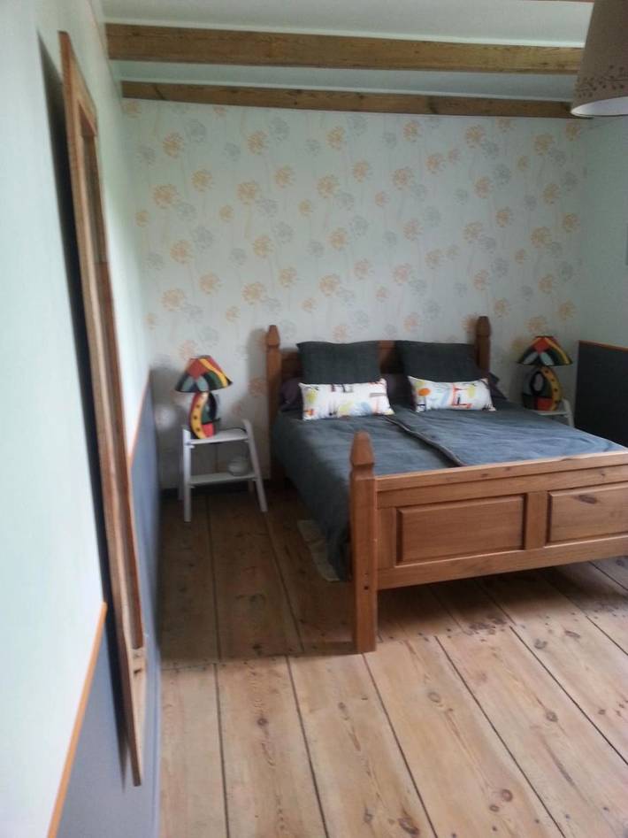 Chambre d’hôte pour 3 personnes, avec Terrasse ainsi que Jardin et Vue
