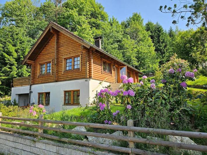 Chalet für 9 Personen, mit Garten und Ausblick, mit Haustier in Waldviertel