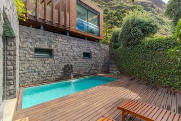 Cottage pour 3 personnes, avec jardin et terrasse à Jardim do Mar