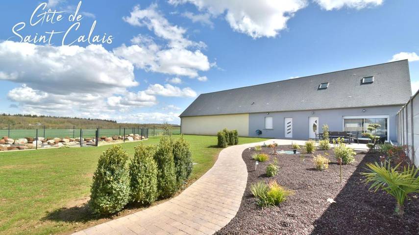Maison d’hôte pour 6 personnes, avec jardin et jacuzzi