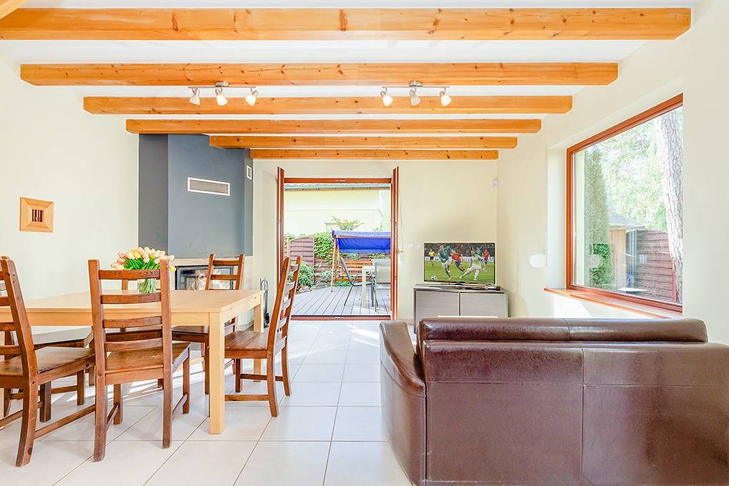 Doppelhaushälfte Porzuczek in Łukęcin, Polnische Ostsee