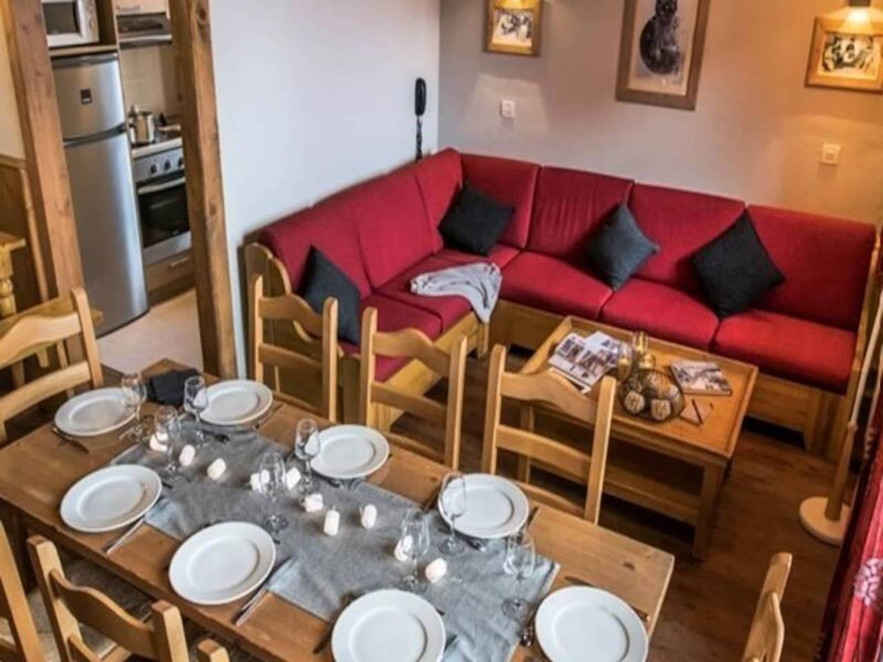 Geheel appartement, 6 Kamer Appartement 10 Personen in Tignes, Massif de la Vanoise