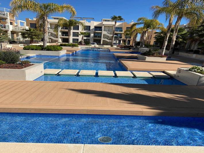 Holiday rental for 4 people, with children pool and balcony as well as pool, child-friendly in La Zenia