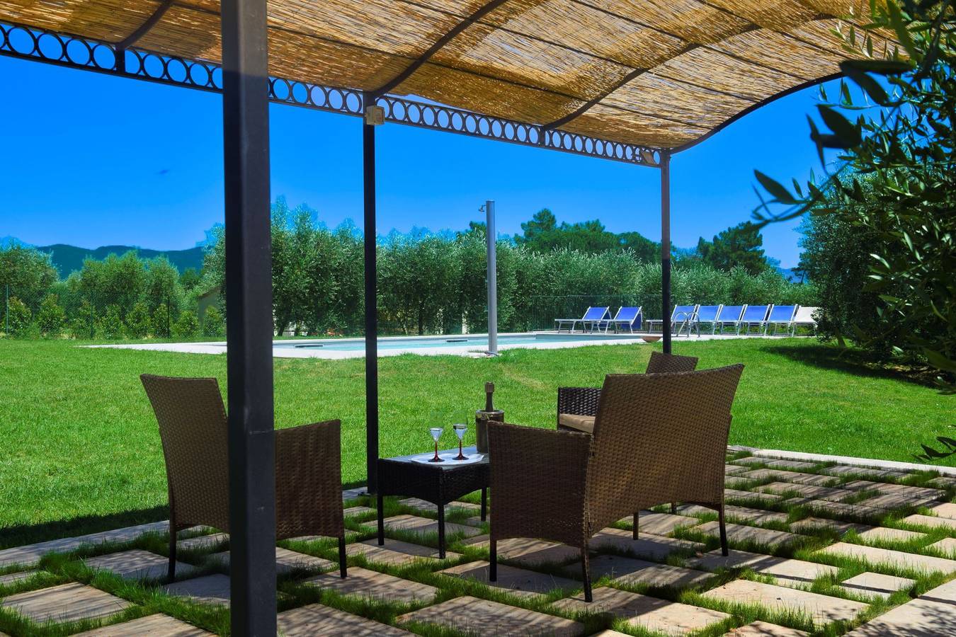 Villa für 10 Personen mit Garten in Brolio, Arezzo Provinz