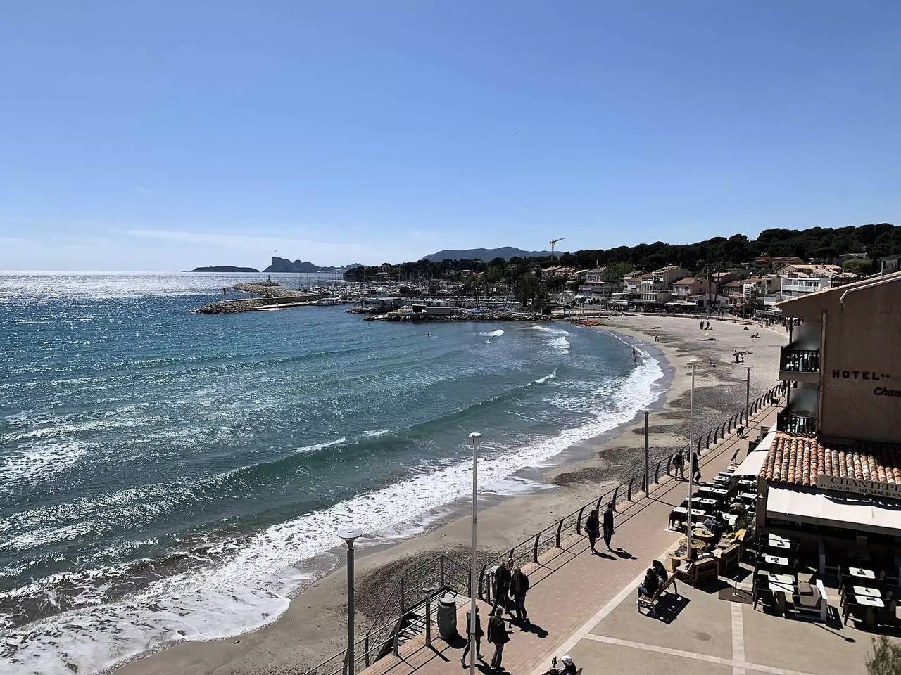 Appartement entier, T2 Panoramique sur la mer à St Cyr Sur mer in Les Lecques, Saint-Cyr-sur-Mer
