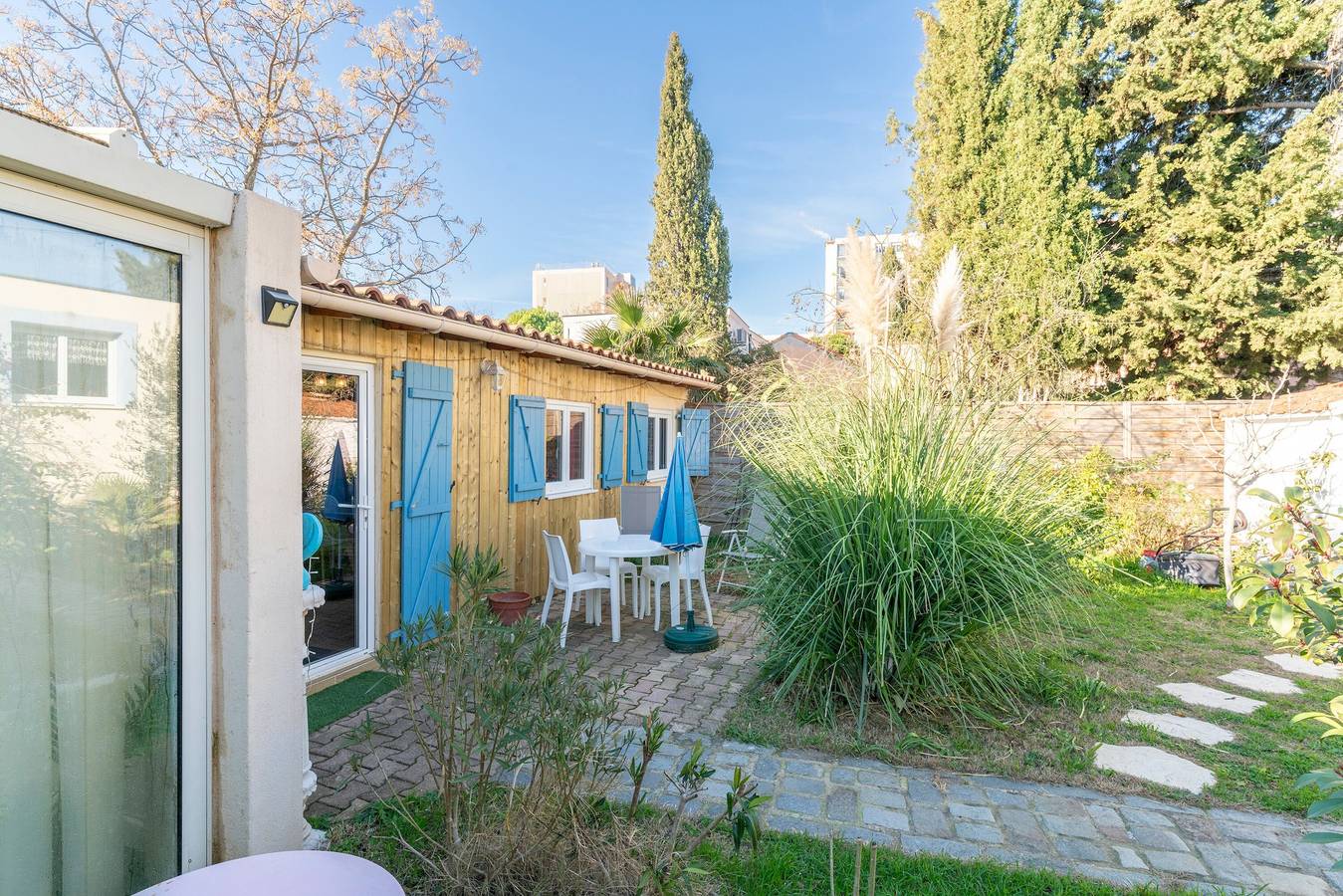Casa de vacaciones 'Le Chalet Houda Et Spa En Option' con piscina privada y aire acondicionado in Nimes, Region de Nimes